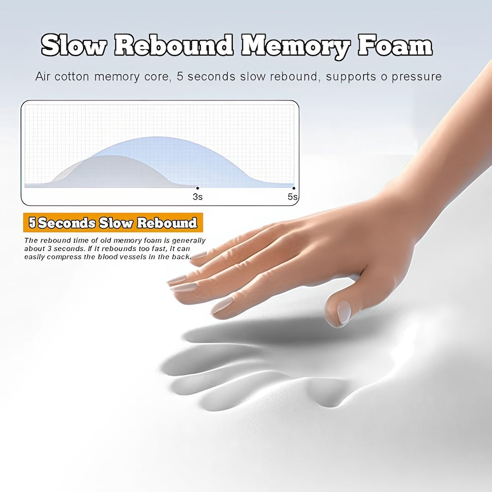 SootheNeck - Heated Memory Foam Pillow Massager