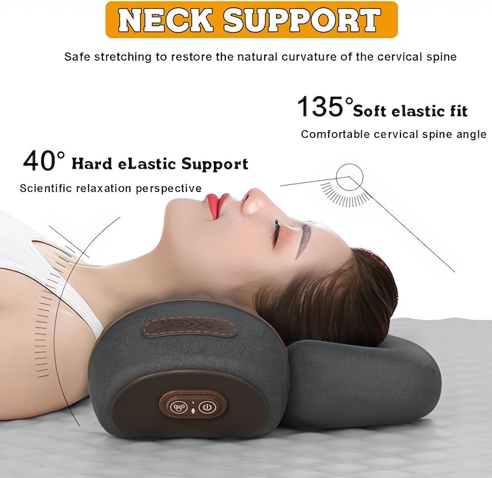 SootheNeck - Heated Memory Foam Pillow Massager