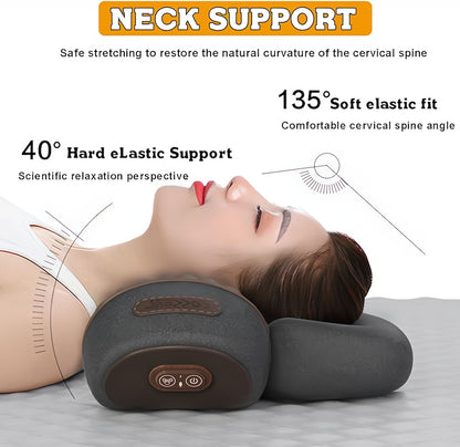 SootheNeck - Heated Memory Foam Pillow Massager